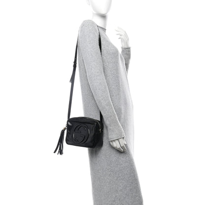 Gucci Soft Patent Small Soho Disco Bag Black 2 of 10