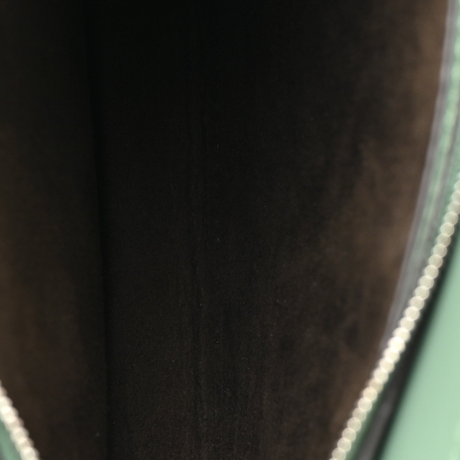 Fendi Calfskin Striped Texture FF Peekaboo I See U X Cross Satchel Green Island 5 of 12