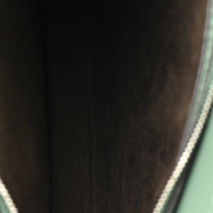 Fendi Calfskin Striped Texture FF Peekaboo I See U X Cross Satchel Green Island 5 of 12