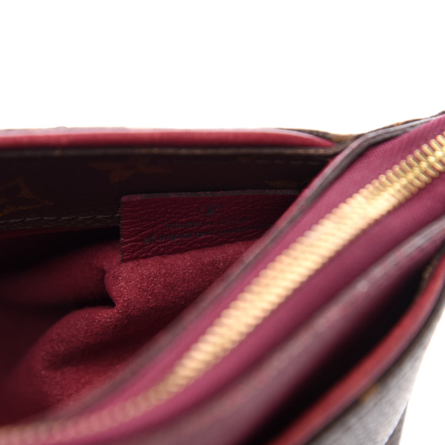 Monogram Pallas BB Raisin