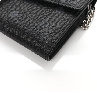 MCM Visetos Large Patricia Wallet On Chain Black 10 of 11