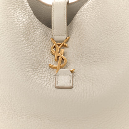 Saint Laurent Grained Deerskin Bea Tote Blanc Vintage 8 of 11