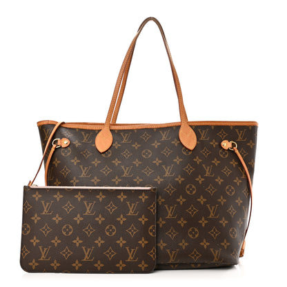 Louis Vuitton Monogram Neo Neverfull MM Rose Ballerine 1 of 14