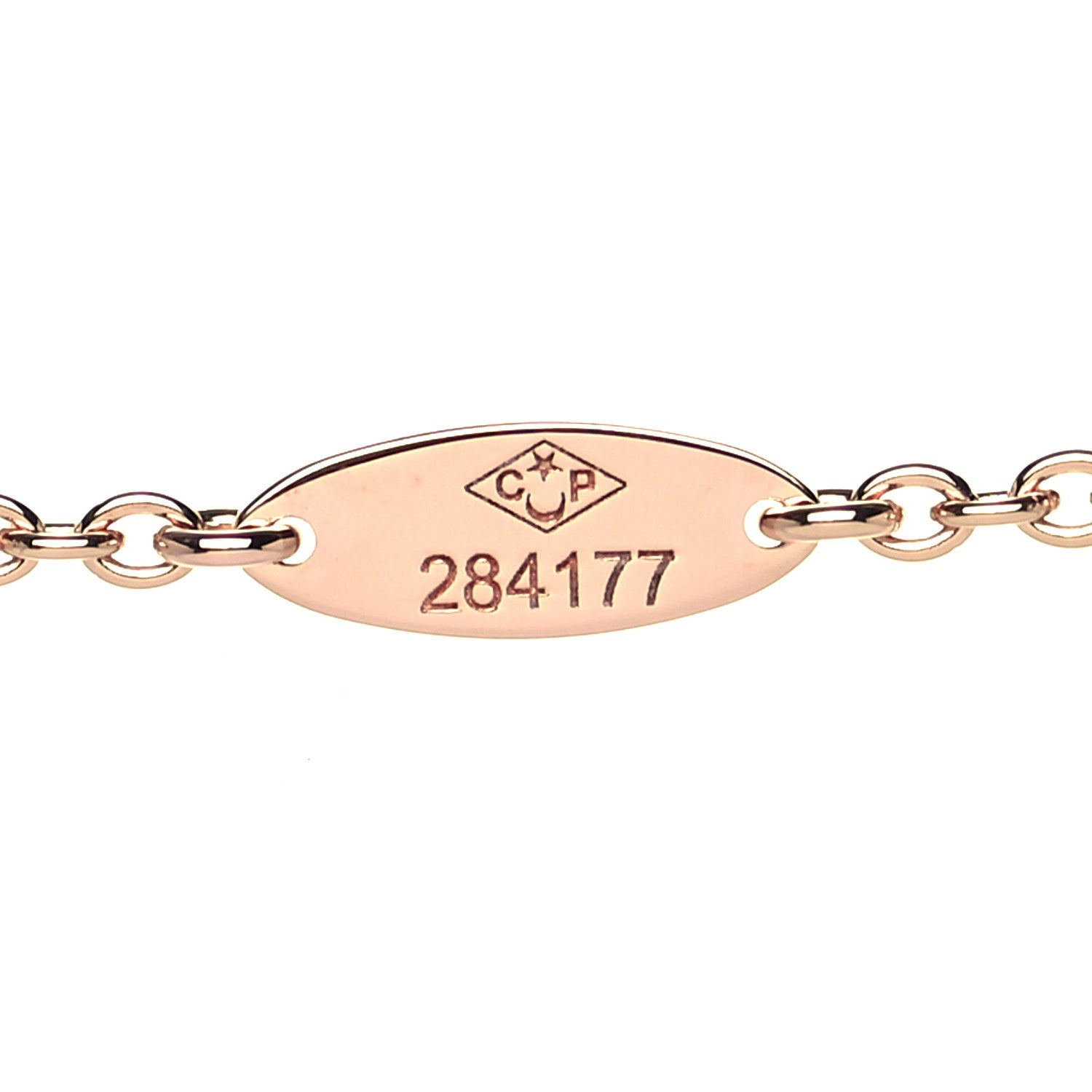 Christian Dior 18K Rose Gold Diamond Black Onyx Rose Des Vents Necklace 4 of 6