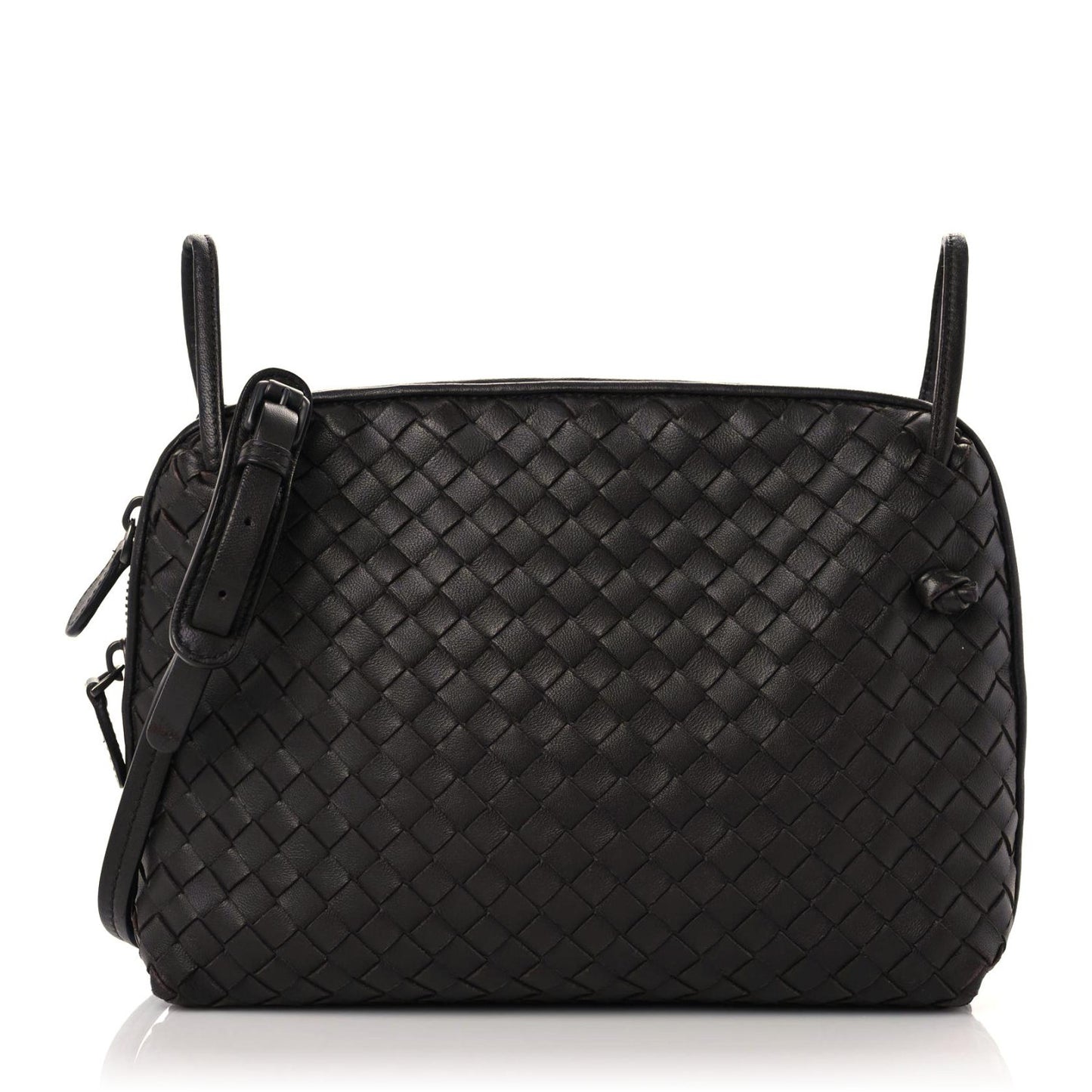 Nappa Intrecciato Nodini Bag Mona Lisa Brown