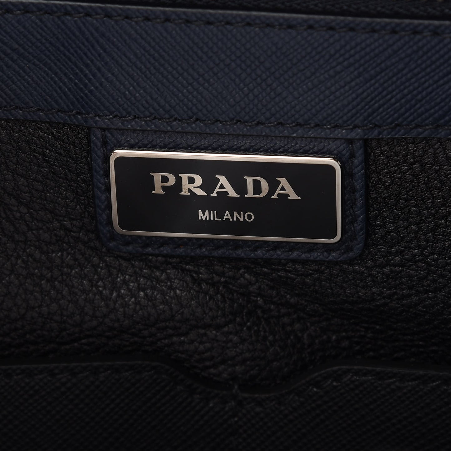 Saffiano Cuir Travel Front Zip Pocket Briefcase Baltico