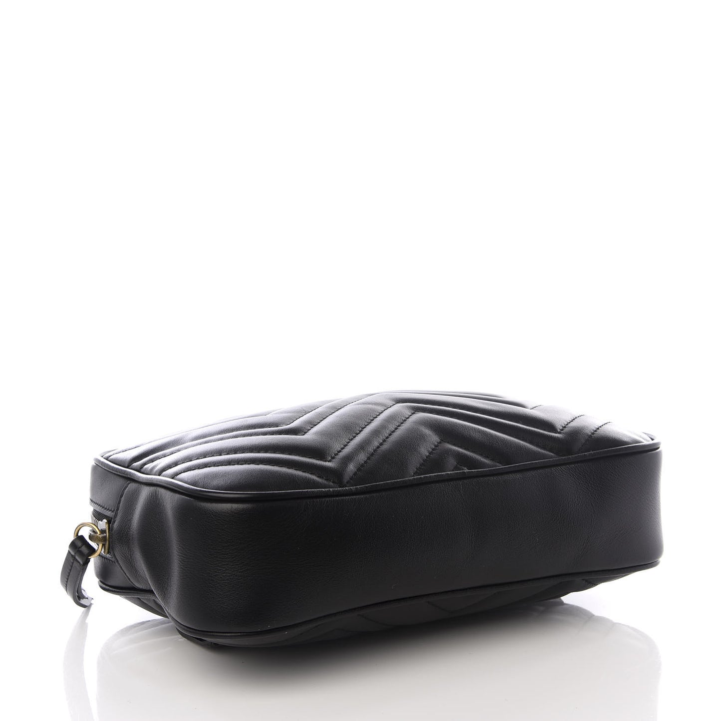 Calfskin Matelasse Mens GG Marmont Belt Bag 90 36 Black