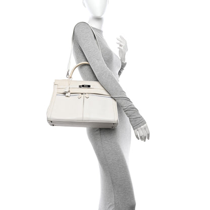 Hermes Swift Lakis Kelly 35 White 2 of 13