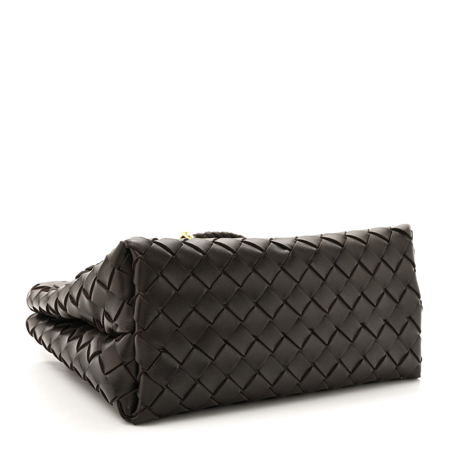 Bottega Veneta Nappa Intrecciato Small Andiamo Shoulder Bag Fondant 4 of 9