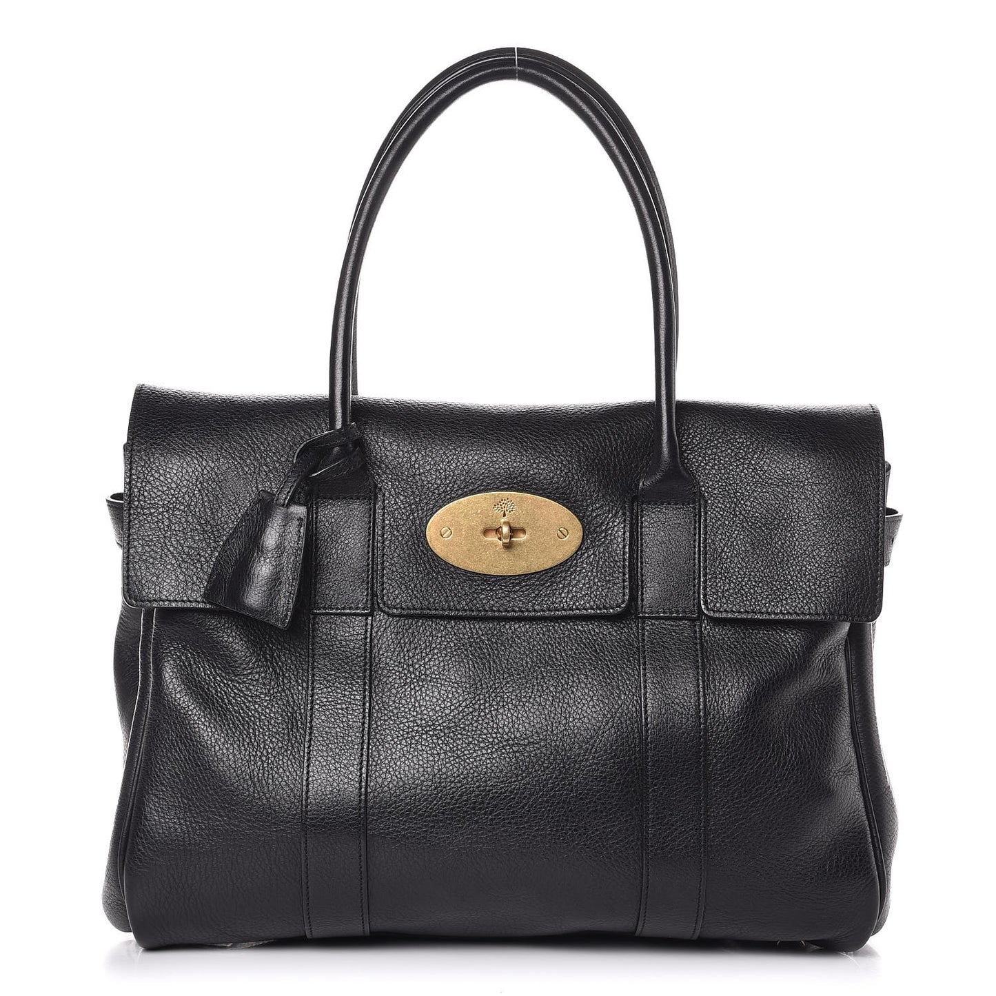 Classic Grain Calfskin Bayswater Black