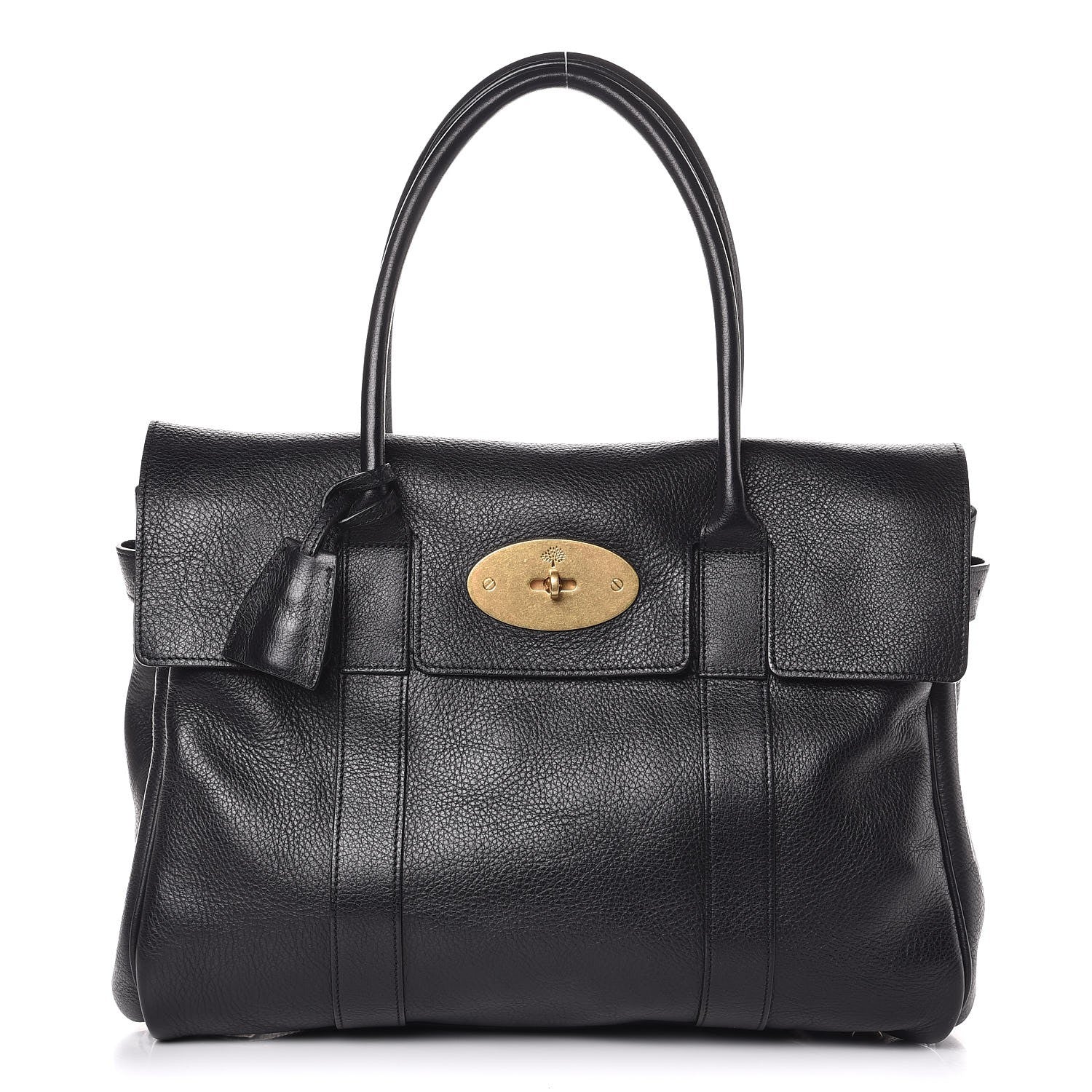 Mulberry Classic Grain Calfskin Bayswater Black 1 of 8