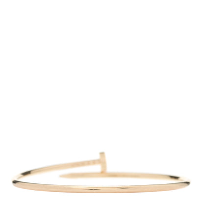 Cartier 18K Yellow Gold Small Juste Un Clou Bracelet 17 2 of 4