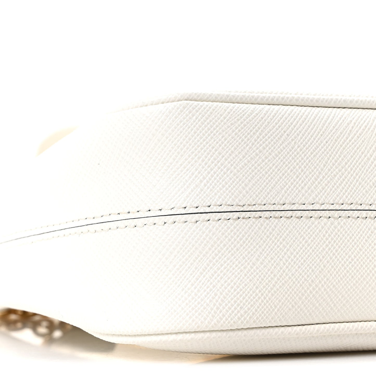 Saffiano Re-Edition 2005 Shoulder Bag White
