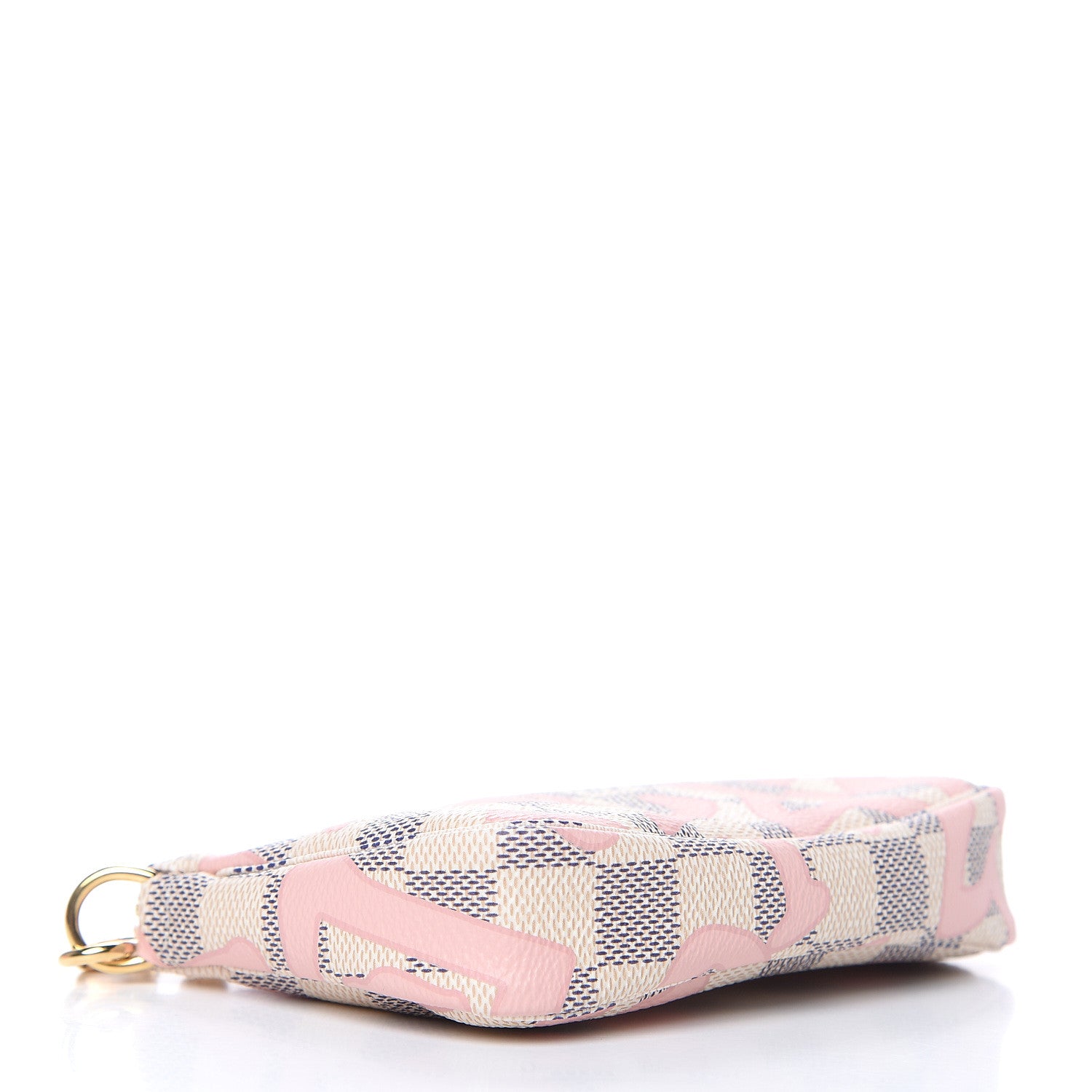 Louis Vuitton Damier Azur Tahitienne Mini Pochette Accessories 4 of 11
