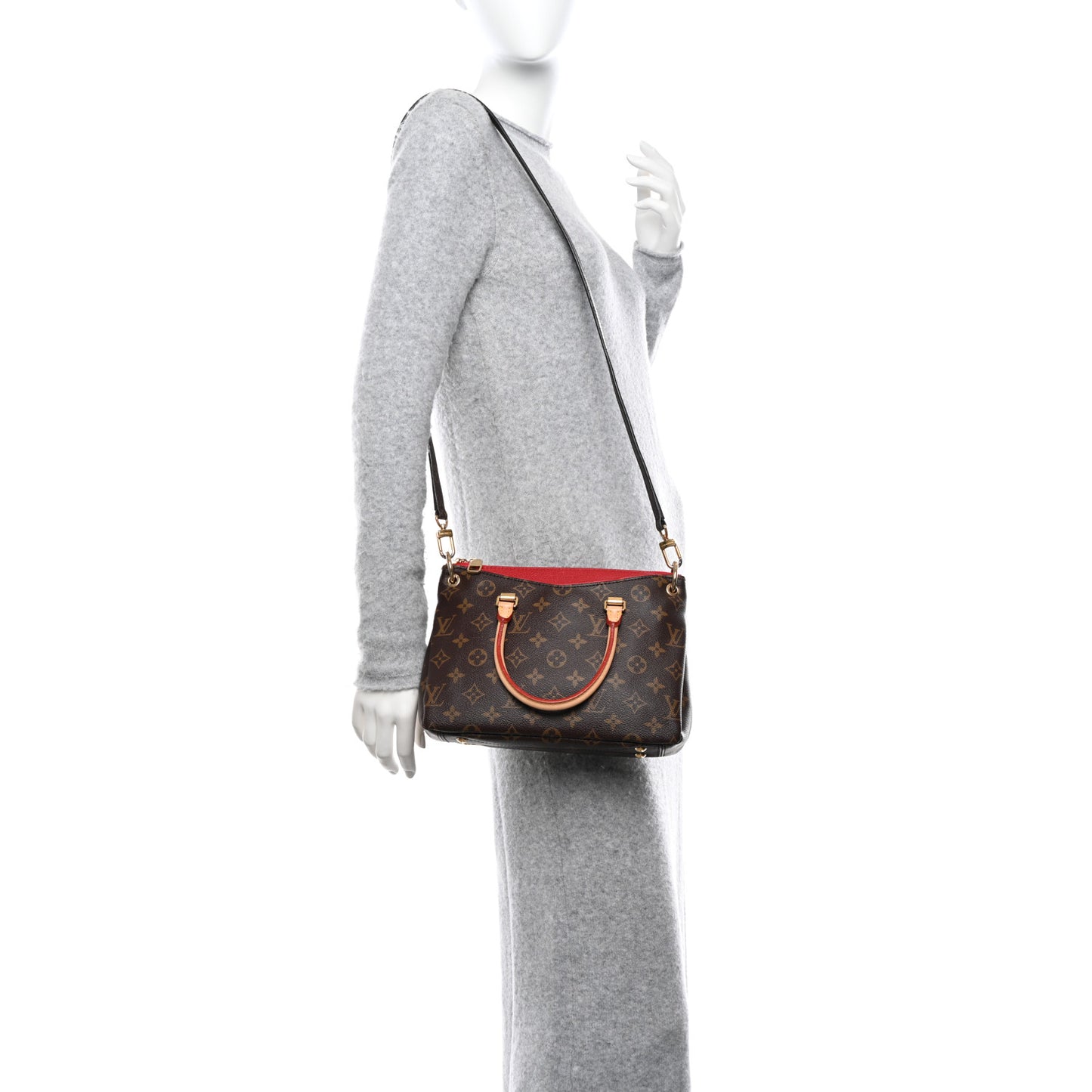 Monogram Pallas BB Cherry
