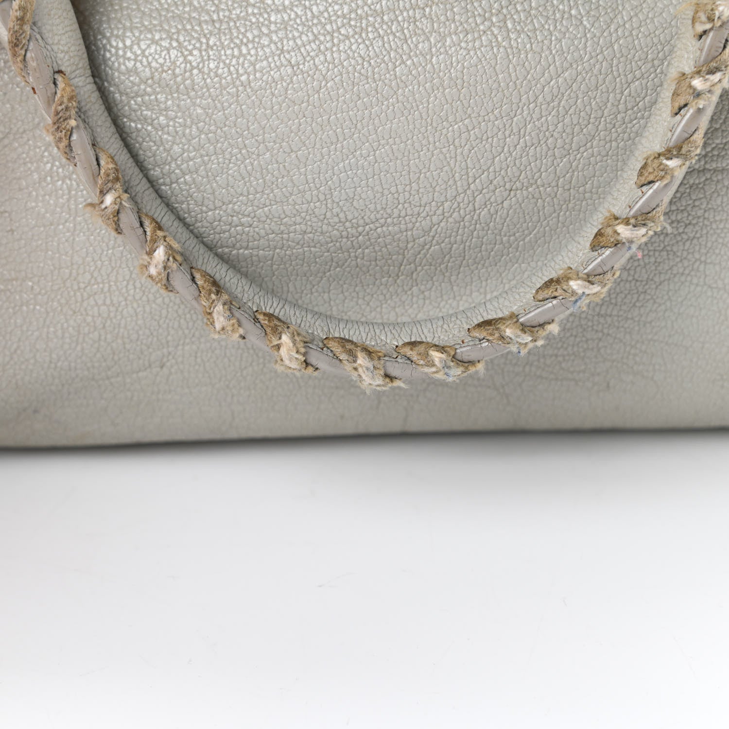 Balenciaga Chevre Gold Metallic Edge Hardware Mini City Gris Perle 15 of 19