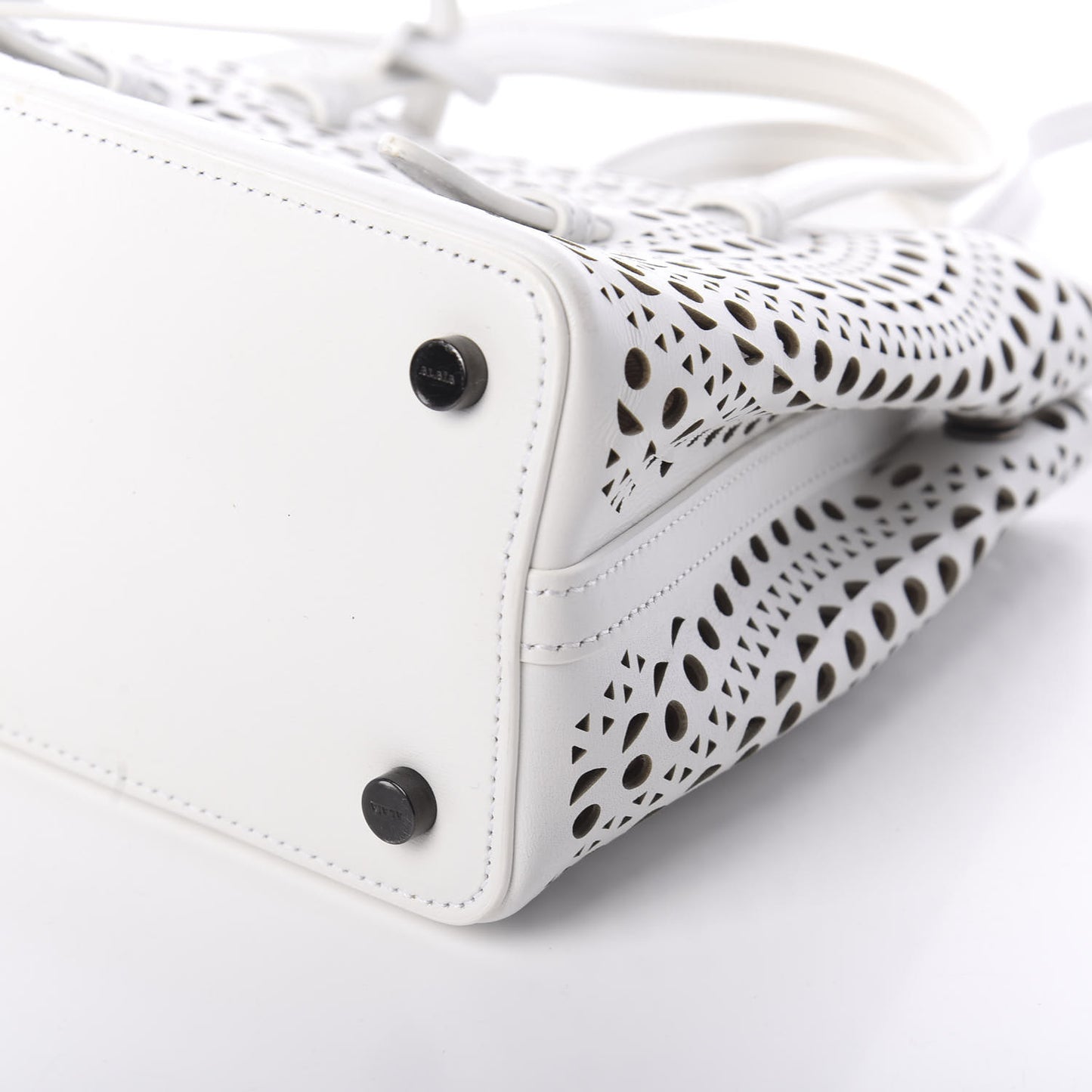 Calfskin Vienne Mina 20 Bag White