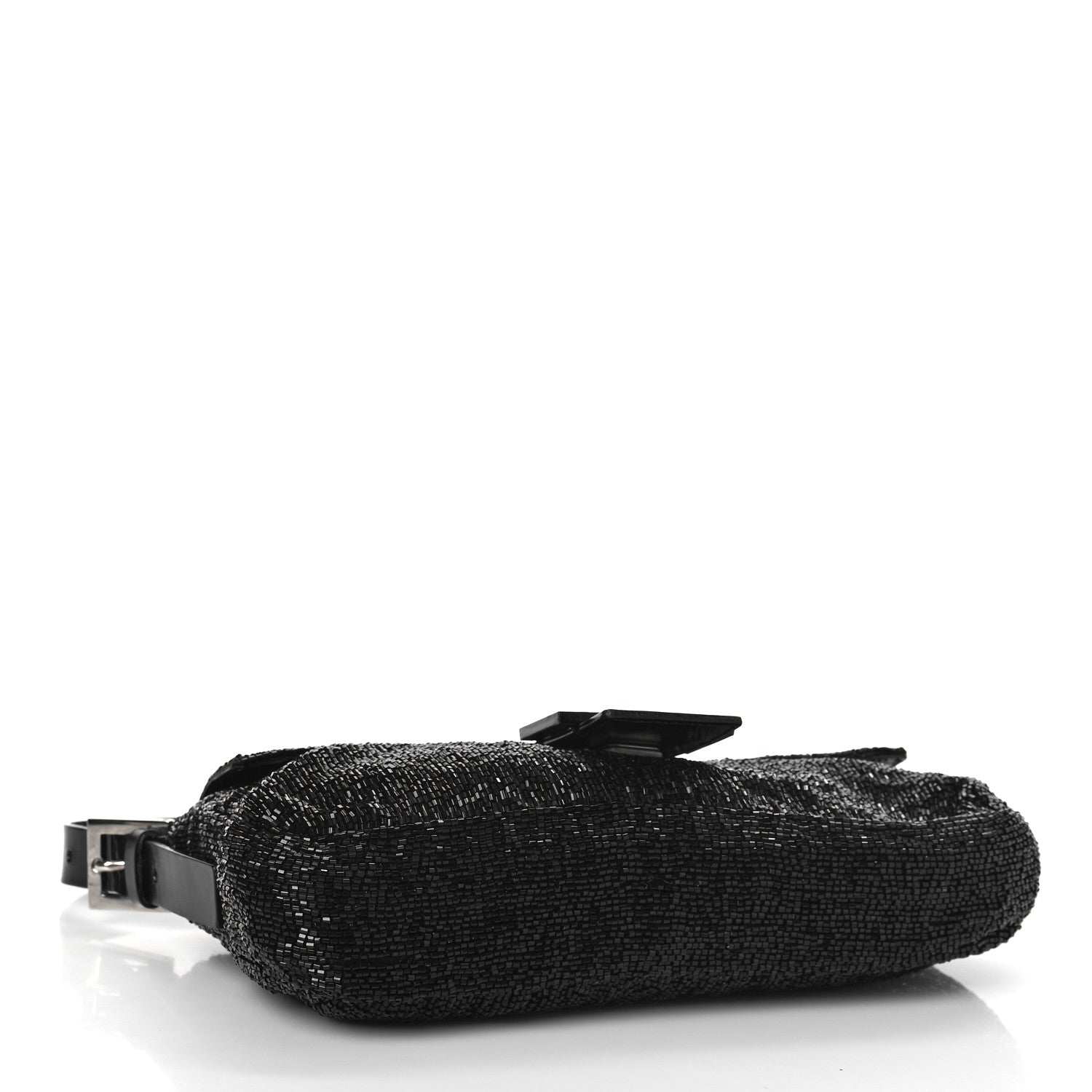 Fendi Beaded Baguette Black 3 of 11