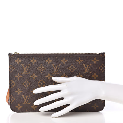 Louis Vuitton Monogram Neverfull MM GM Pochette 2 of 7
