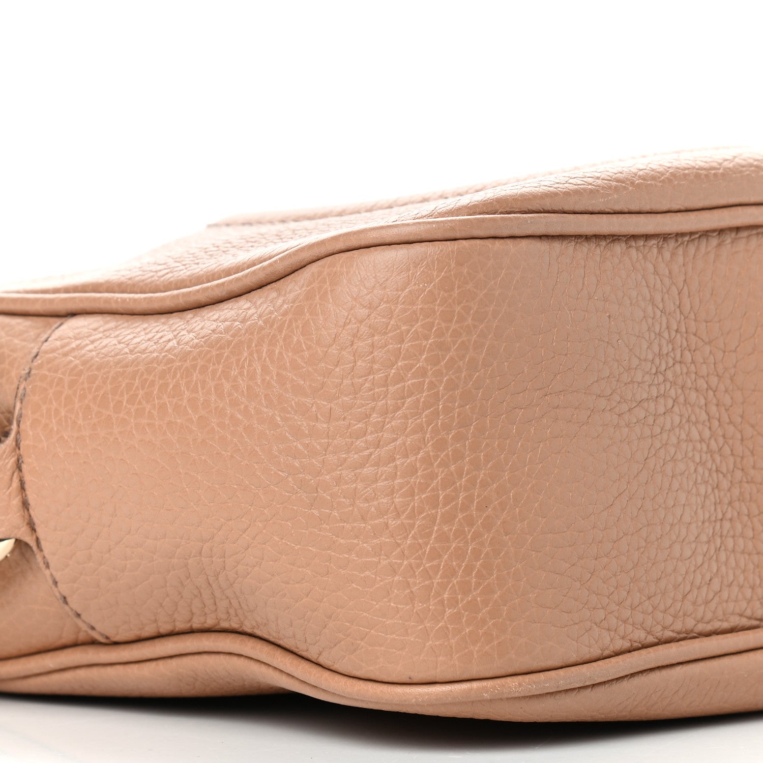 Gucci Pebbled Calfskin Small Soho Disco Bag Rose Beige 8 of 10
