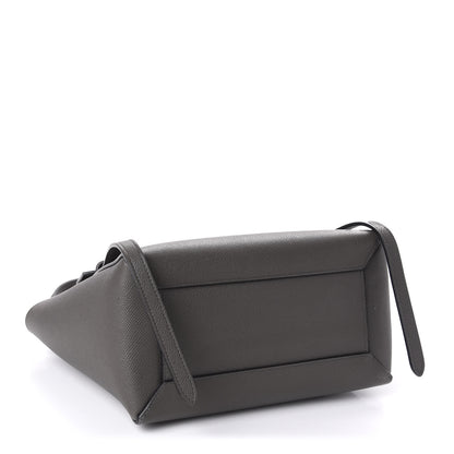 Celine Baby Grained Calfskin Micro Belt Bag Grey 5 of 13