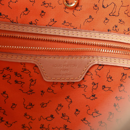 Louis Vuitton Catogram Neverfull MM Marron 9 of 11