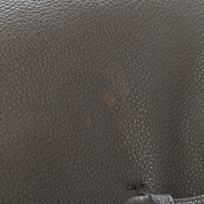 Celine Soft Grained Calfskin Small Belt Cabas Phantom Taupe 11 of 11