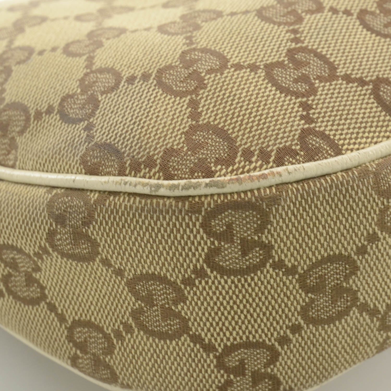 Gucci Monogram Small Charmy Hobo Ivory 7 of 11