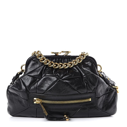 Marc Jacobs Calfskin Patchwork Little Stam Black 1 of 9