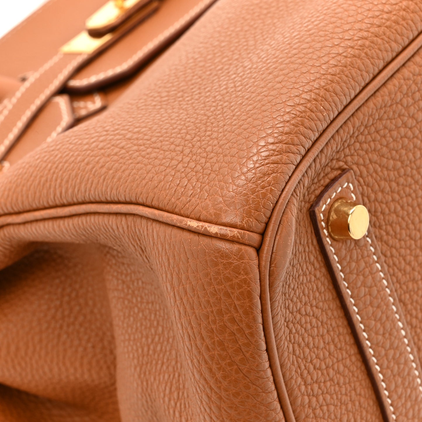 Togo Birkin 35 Gold