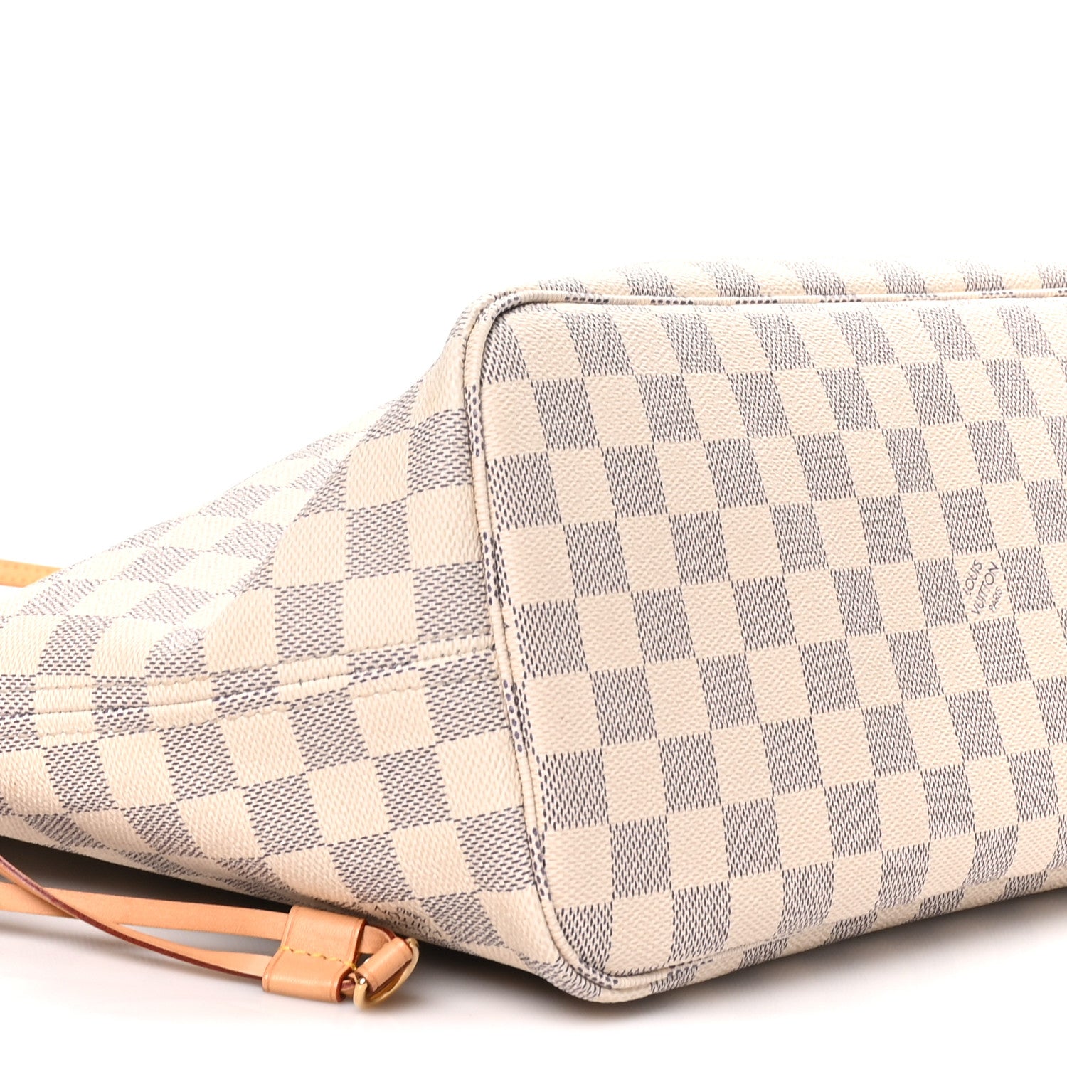 Louis Vuitton Damier Azur Neo Neverfull MM Rose Ballerine 8 of 10