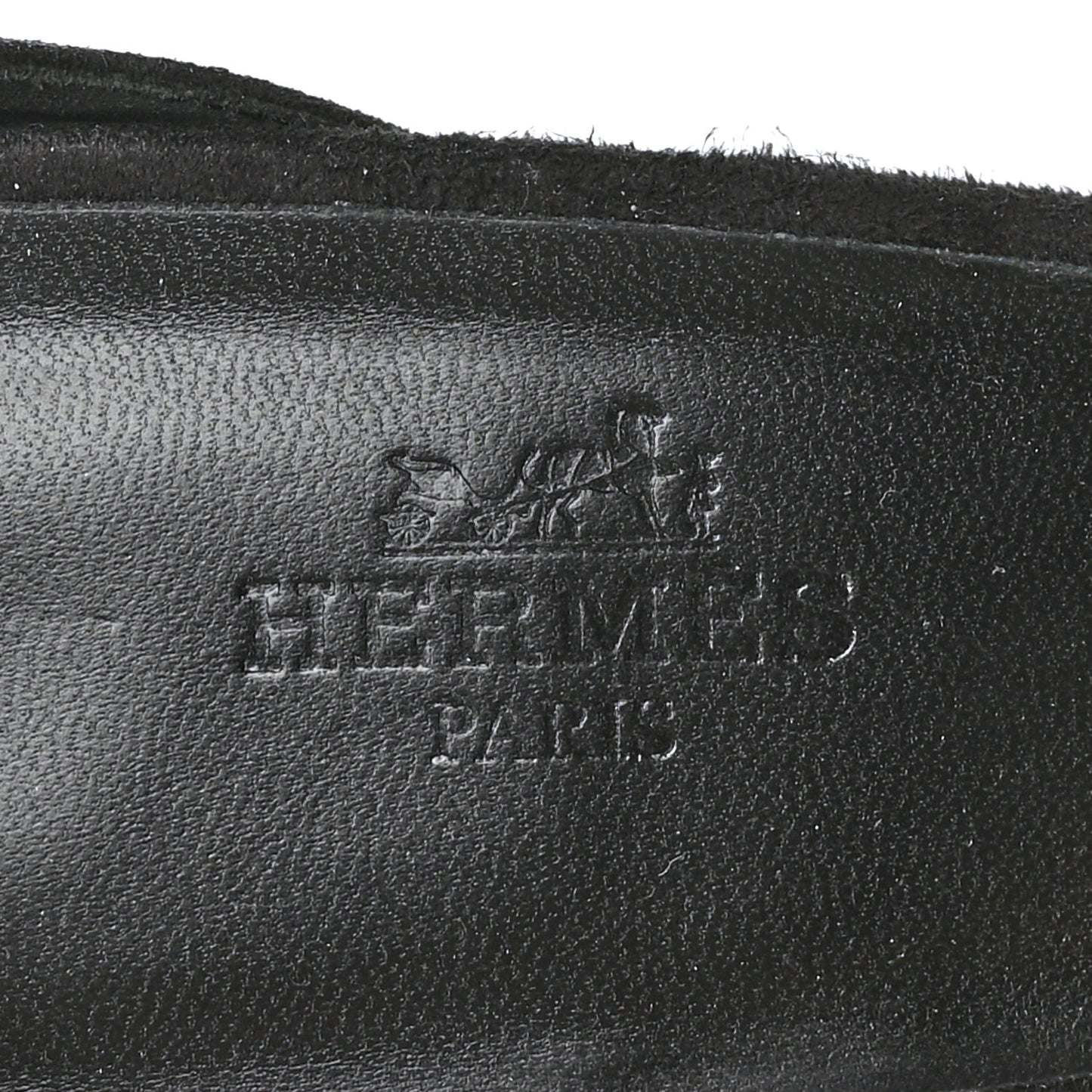 Suede Goatskin Dolly Sandals 40 Black