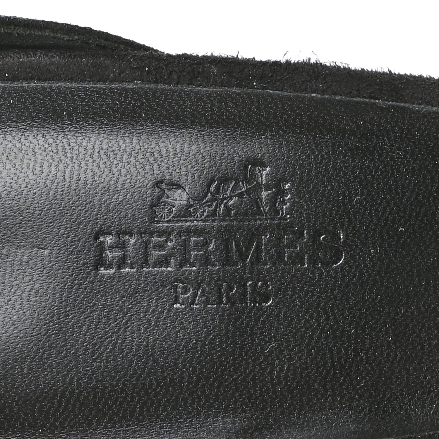 Hermes Suede Goatskin Dolly Sandals 40 Black 6 of 8