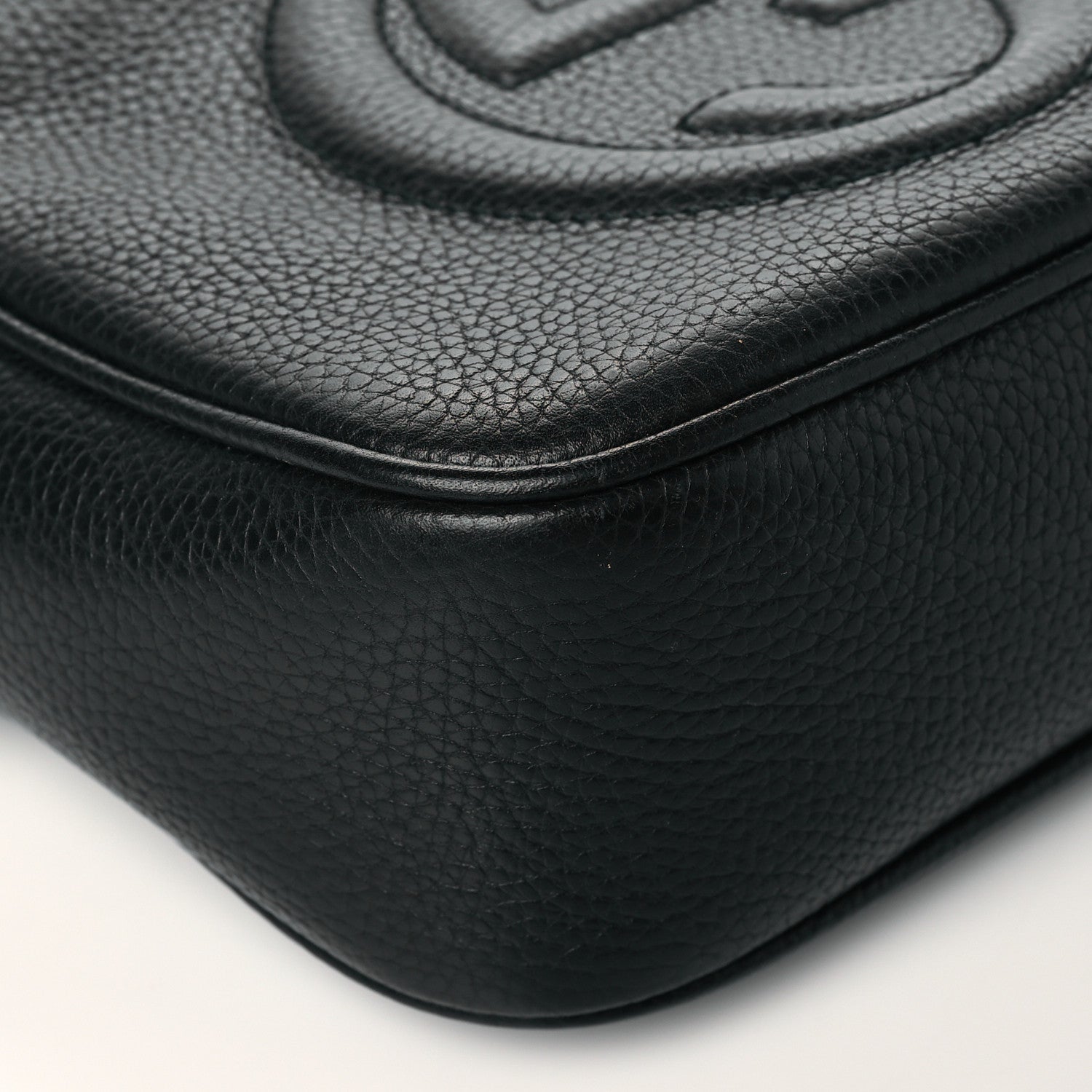 Gucci Pebbled Calfskin Small Soho Disco Bag Black 10 of 12