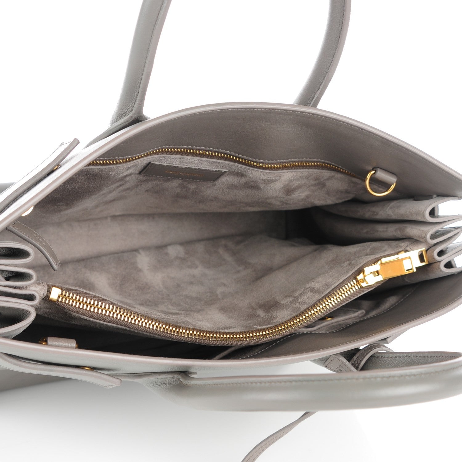 Saint Laurent Calfskin Small Sac De Jour Earth 5 of 7