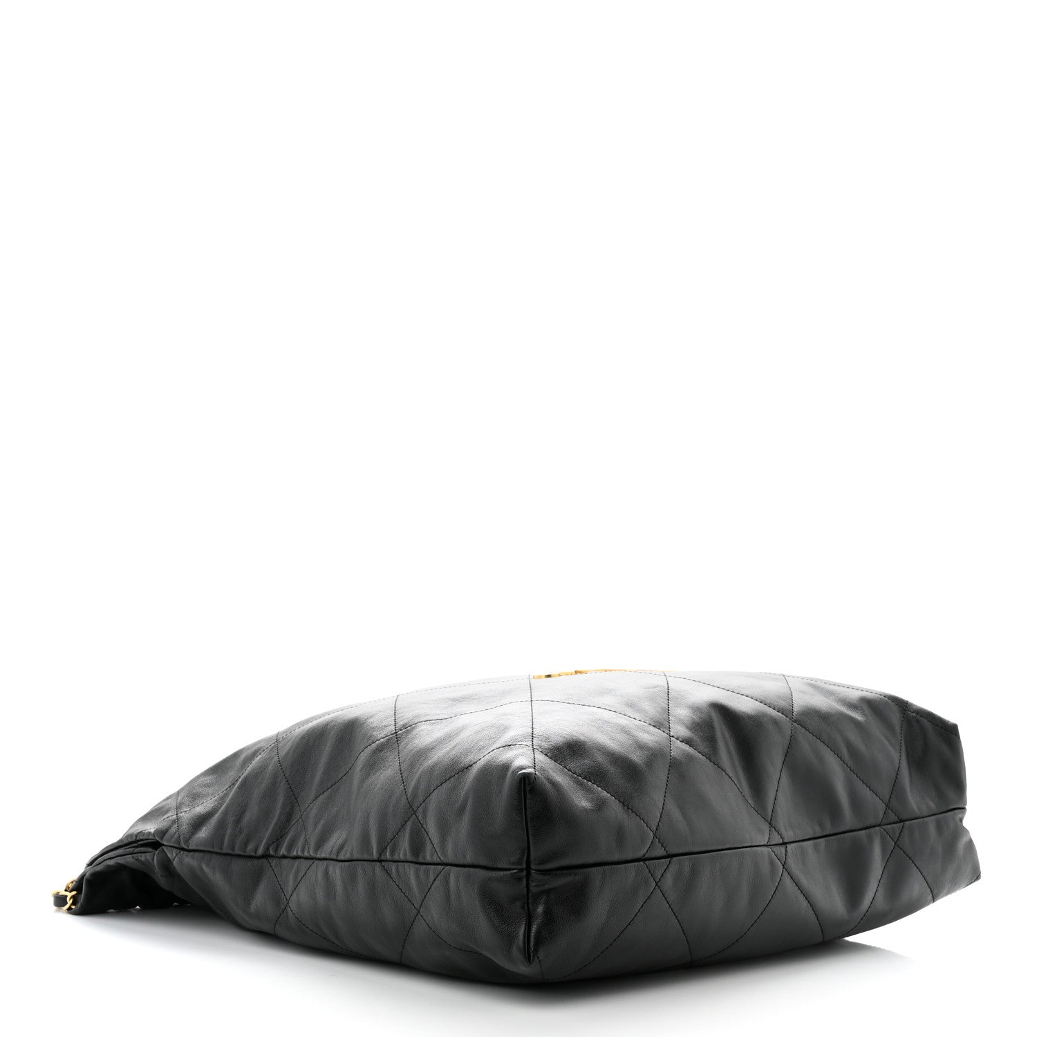Chanel Shiny Calfskin Quilted Large Chanel 22 Black 9 of 23