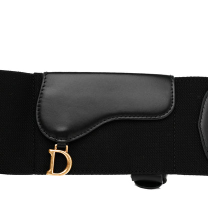 Christian Dior Calfskin Saddle Belt Black 5 of 5