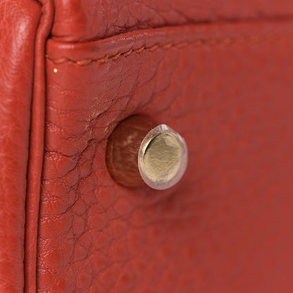 Hermes Togo Kelly Retourne 35 Vermillion 35 of 41