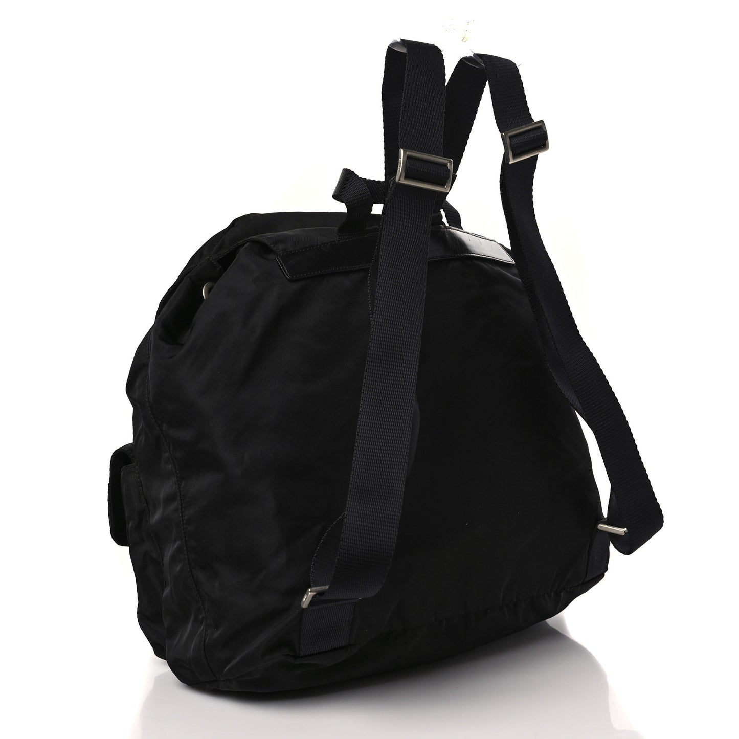 Nylon Vela Medium Backpack Black