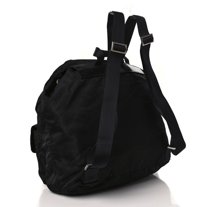 Prada Nylon Vela Medium Backpack Black 3 of 9