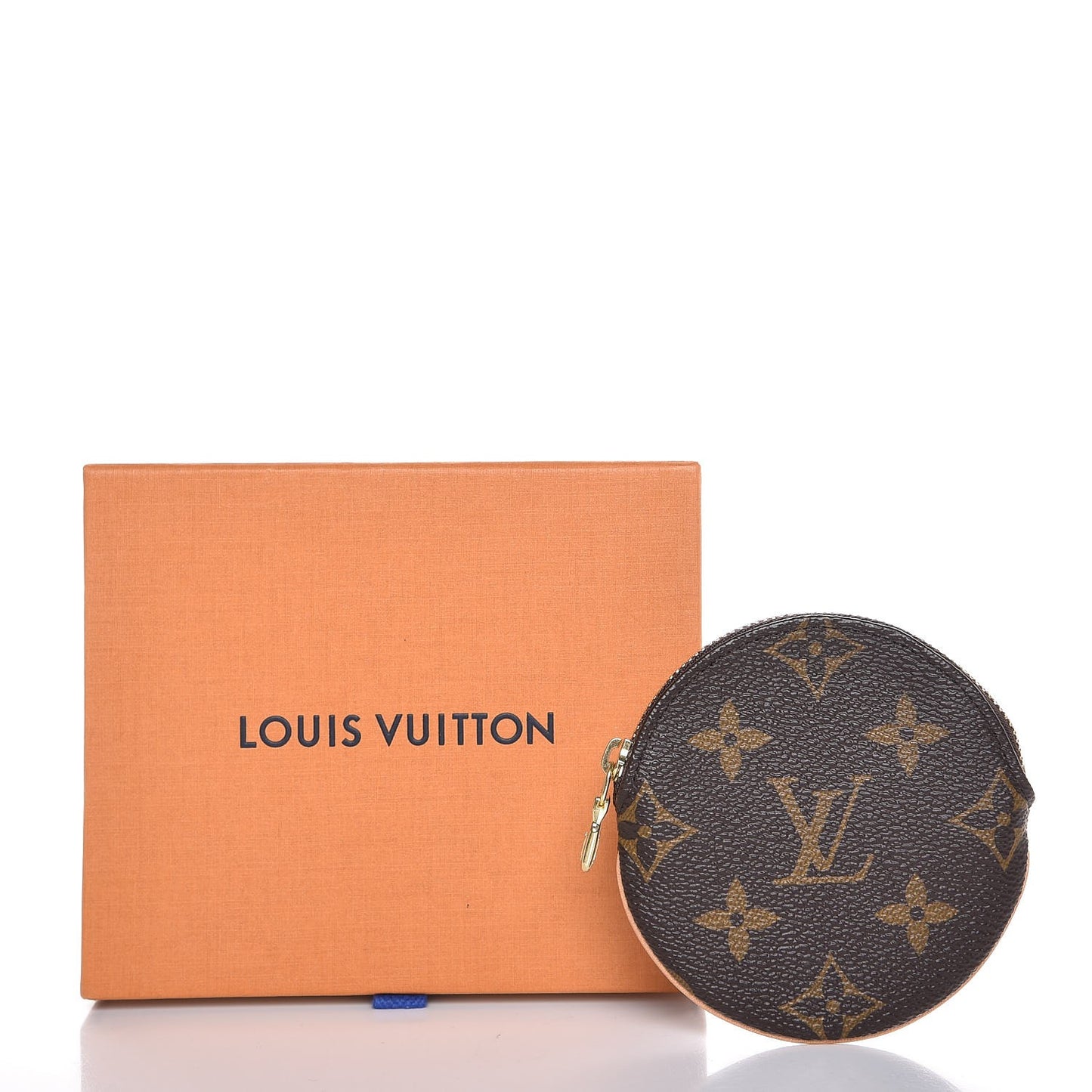 Monogram Round Coin Purse