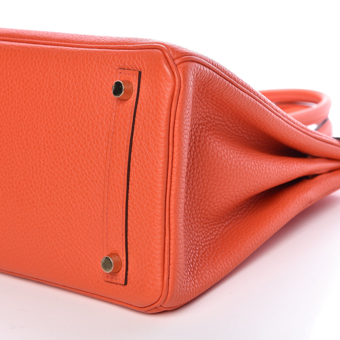 Togo Birkin 30 Orange Poppy