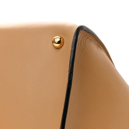 Fendi Vitello King Medium Fendi Way Tote Miele Scuro 11 of 13