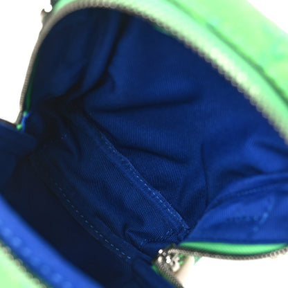 Louis Vuitton Taurillon Illusion Double Phone Case Bleu Vert 5 of 8