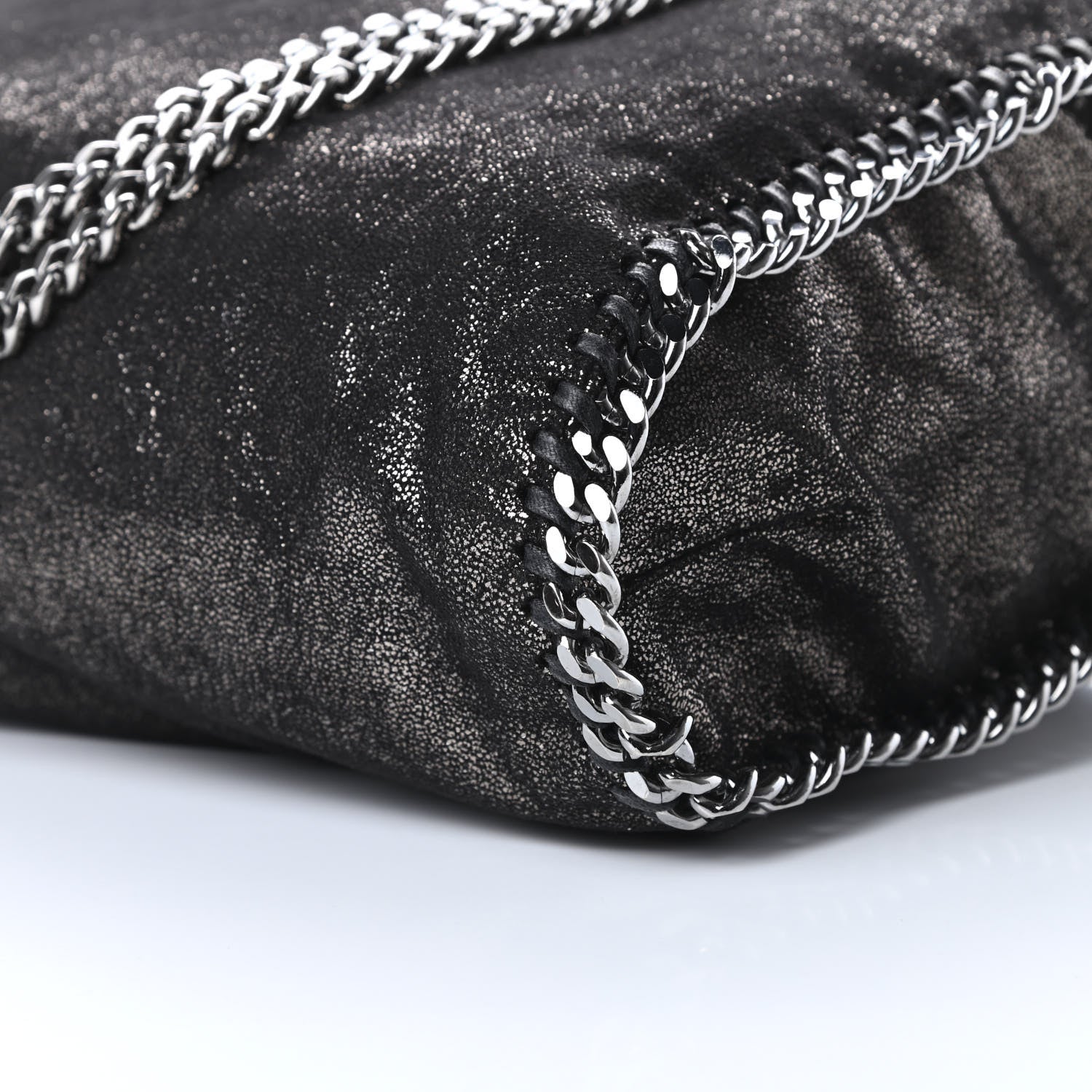 Stella McCartney Shaggy Deer Big Falabella Tote Ruthenium 10 of 12