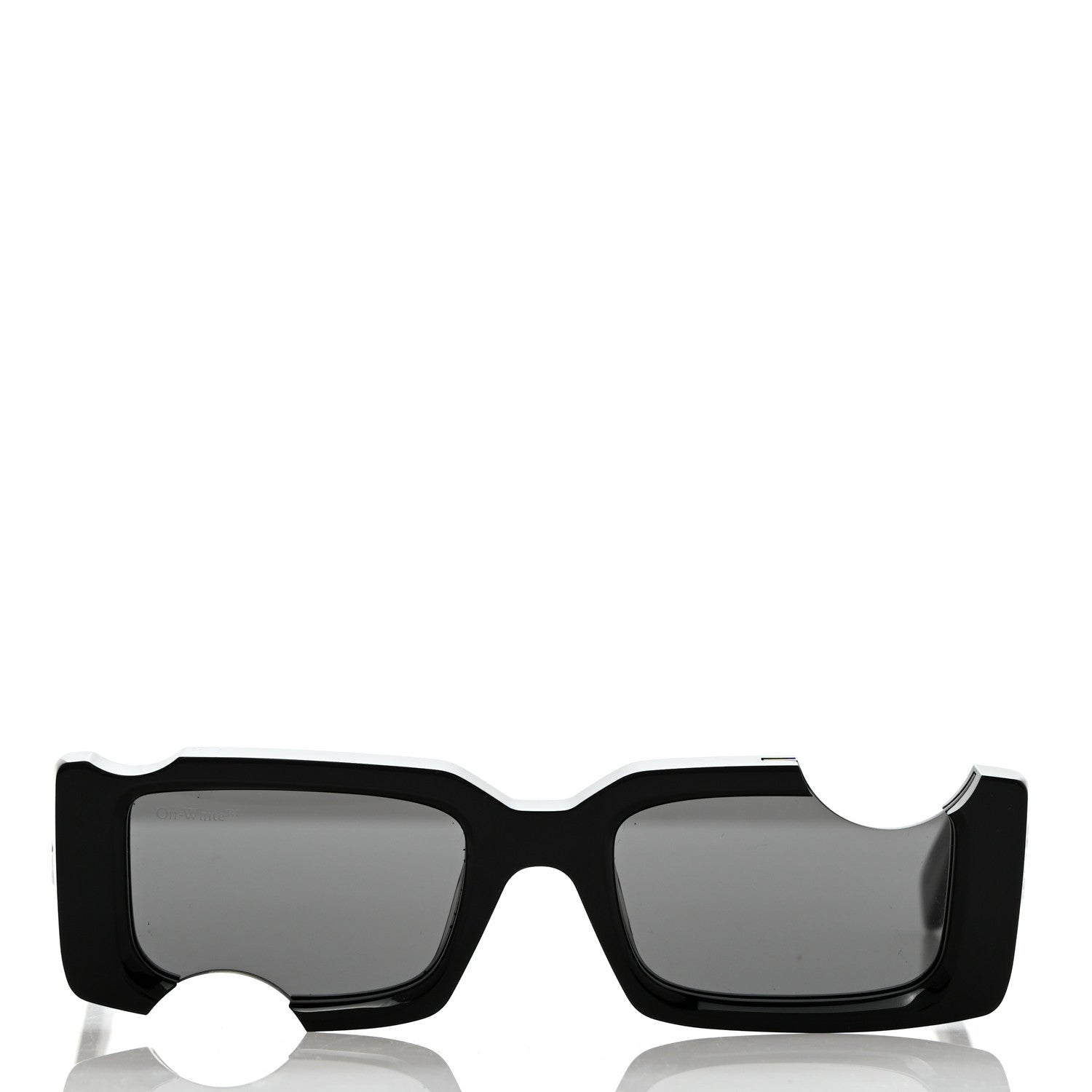 Off-White Acetate Cady Cutout Sunglasses Black 2 of 8