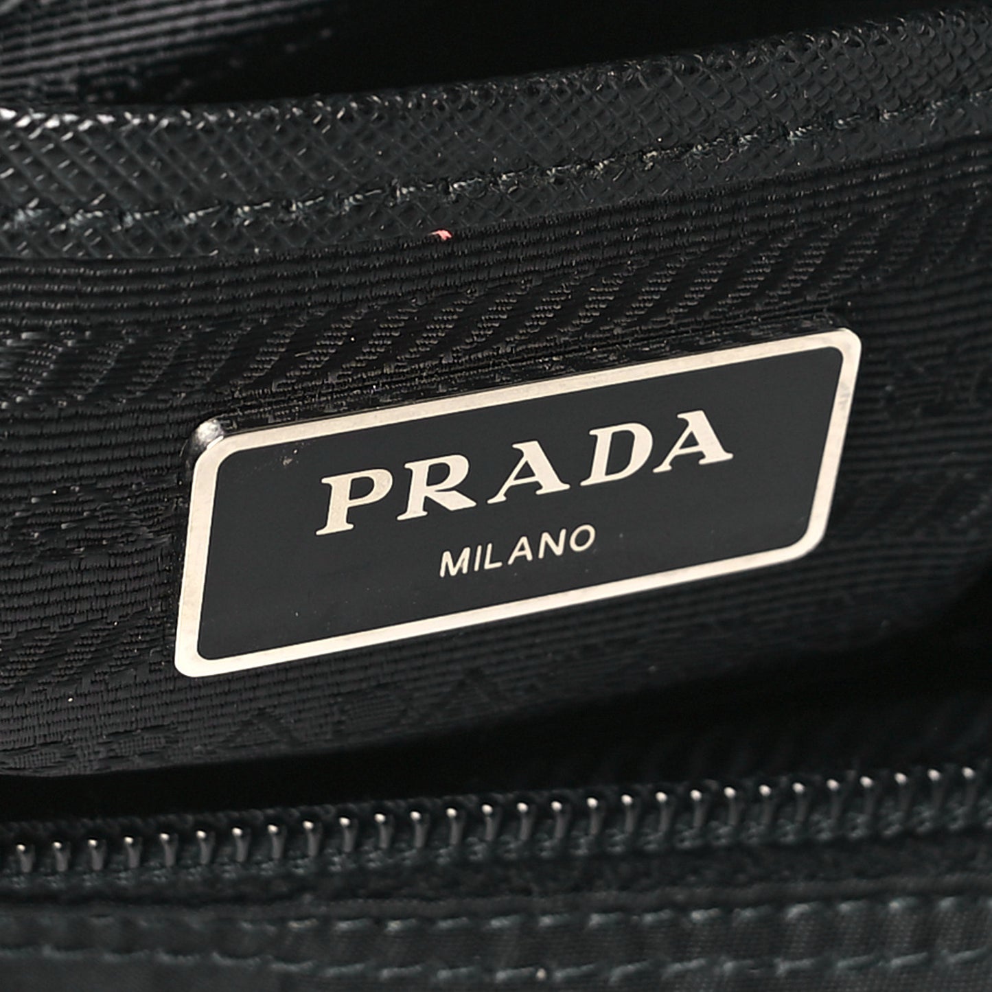 Nylon New Vela Studded Messenger Bag Black