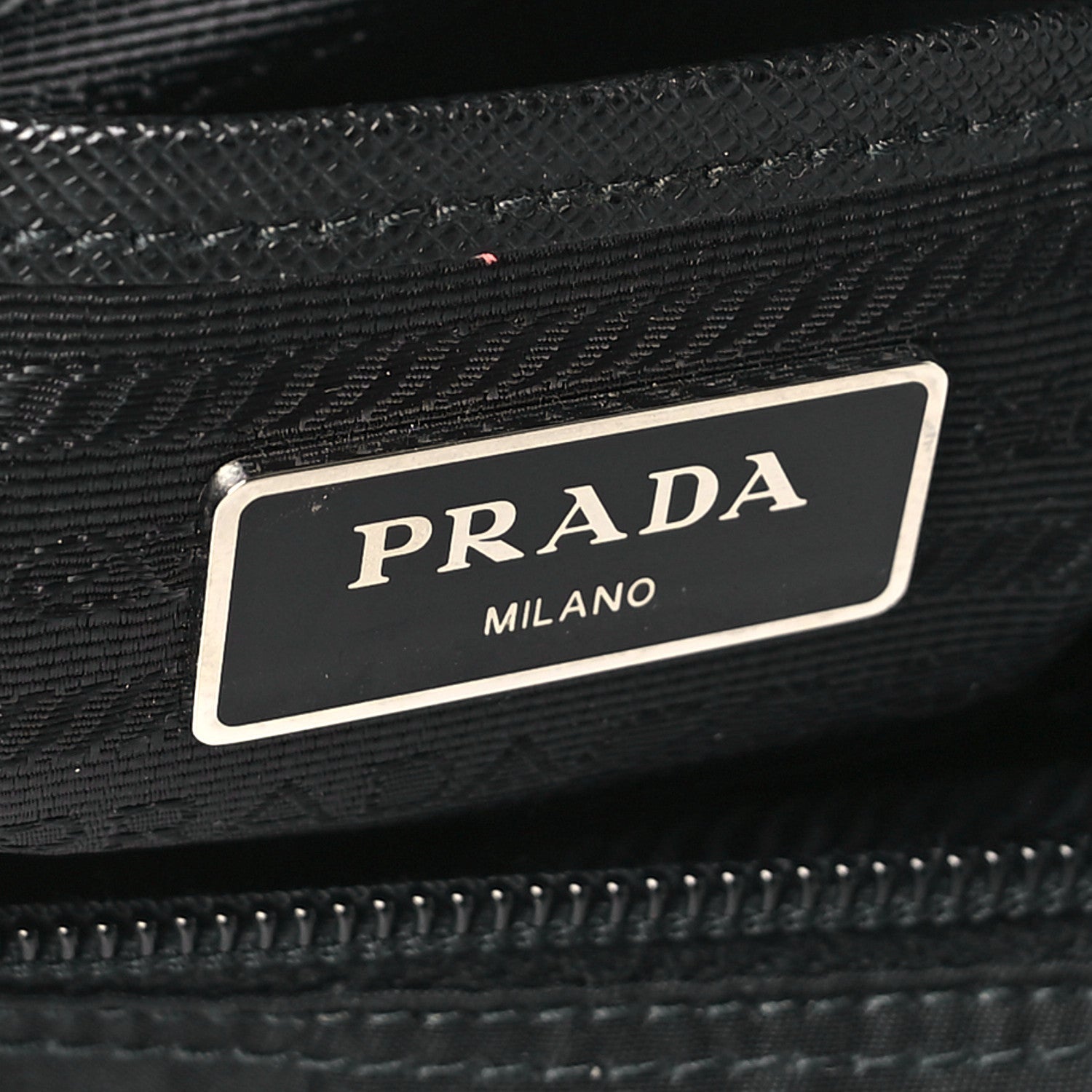 Prada Nylon New Vela Studded Messenger Bag Black 6 of 9