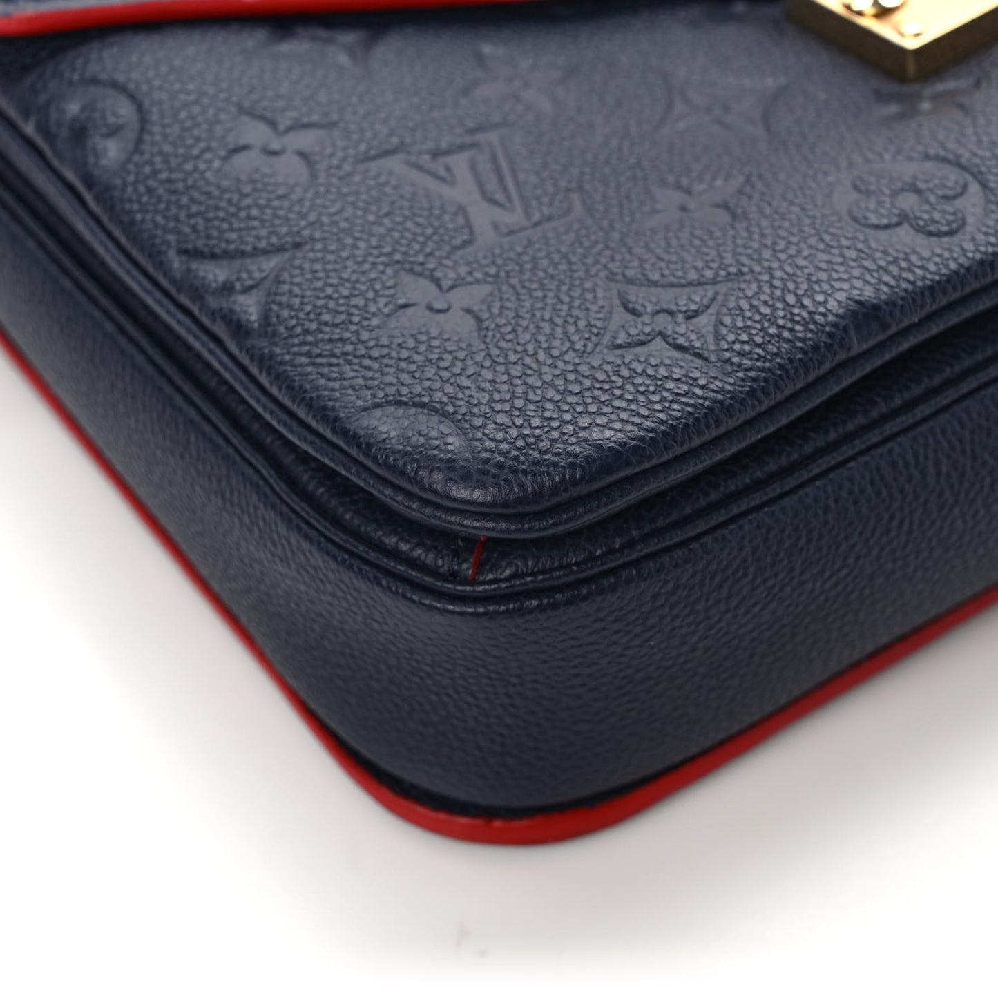 Empreinte Pochette Metis Marine Rouge