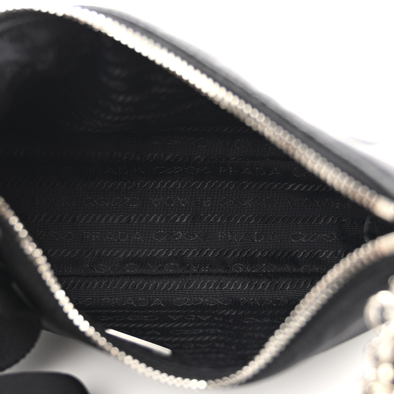 Prada Nylon Re-Edition 2005 Shoulder Bag Black 5 of 11